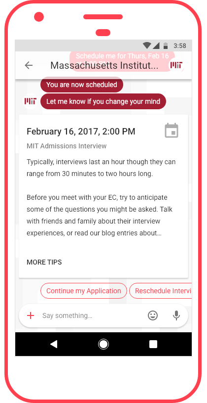 Freshman requirments website link